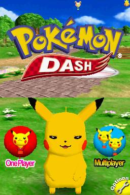 Pokemon Dash Title Screen